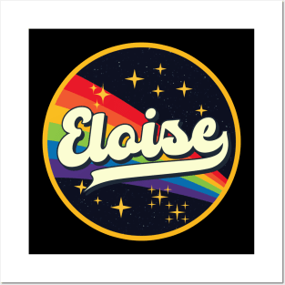 Eloise // Rainbow In Space Vintage Style Posters and Art